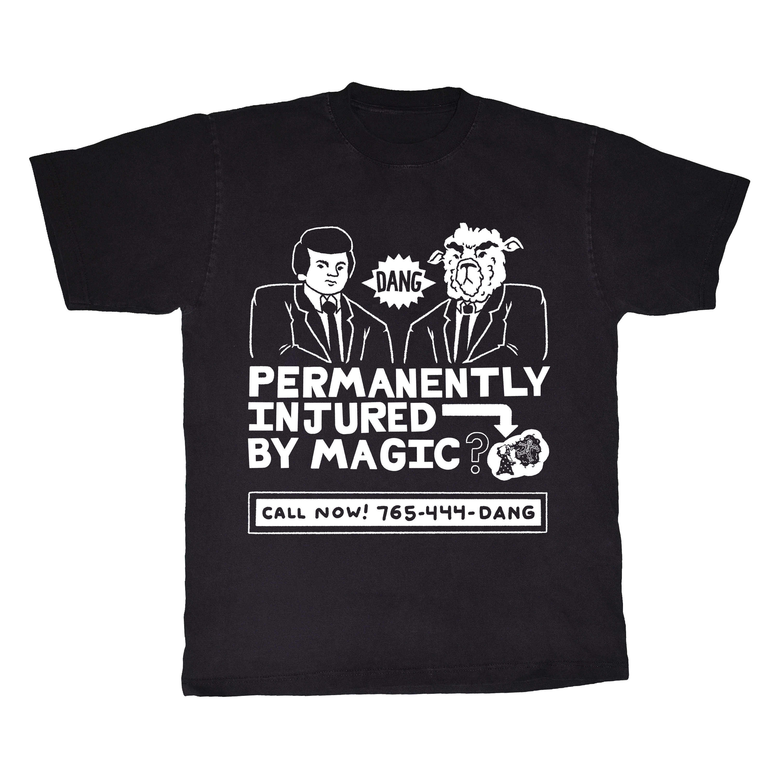 PERMANENTLY INJURED BY MAGIC T-SHIRT – PREORDER