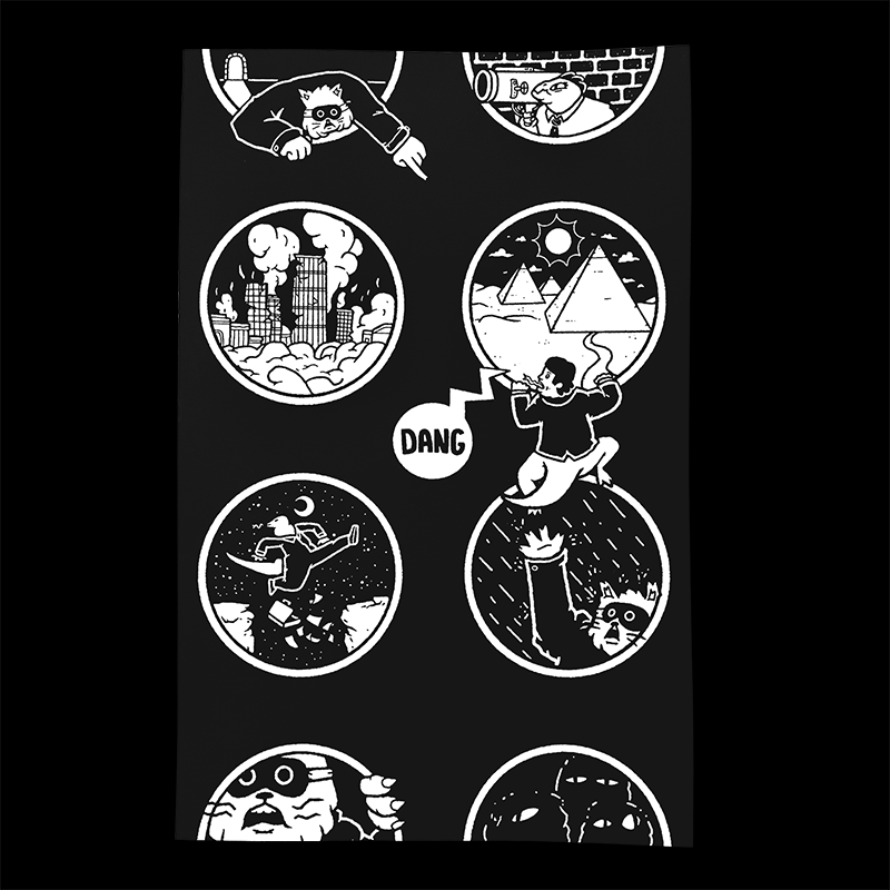 LIZARD 11x17 SCREENPRINT